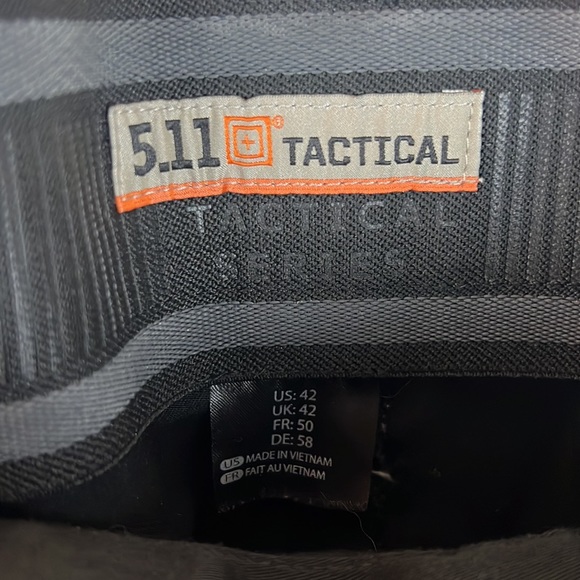 5.11 Tactical Men's Unhemmed Twill PDU Pants - A Class Size 42 Straight Fit - Picture 4 of 7